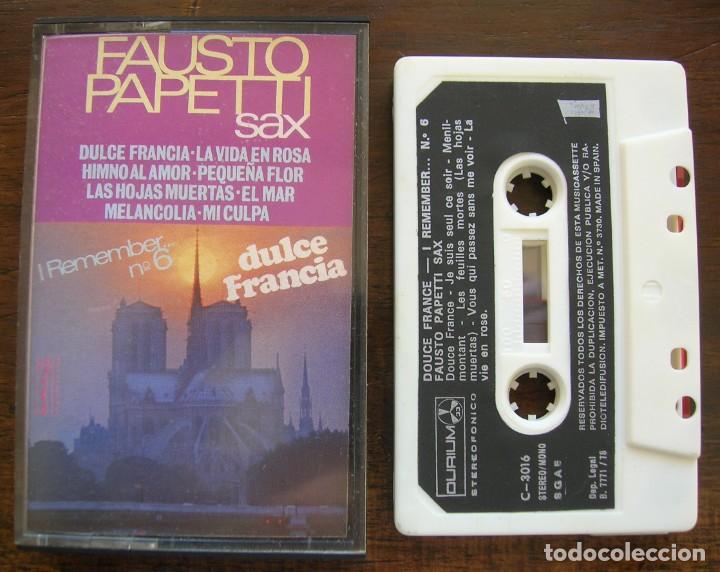 Casetes antiguos: FAUSTO PAPETTI: I REMEMBER... N&ordm; 6 1978 DURIUM - Foto 1