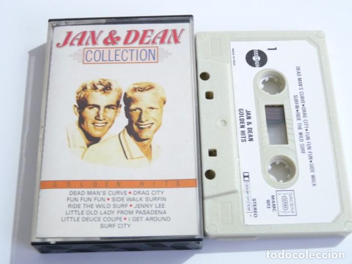 Cassettes Anciennes: CASETE, CASSETTE JAN & DEAN COLLECTION GOLDEN HITS REF: 23-25