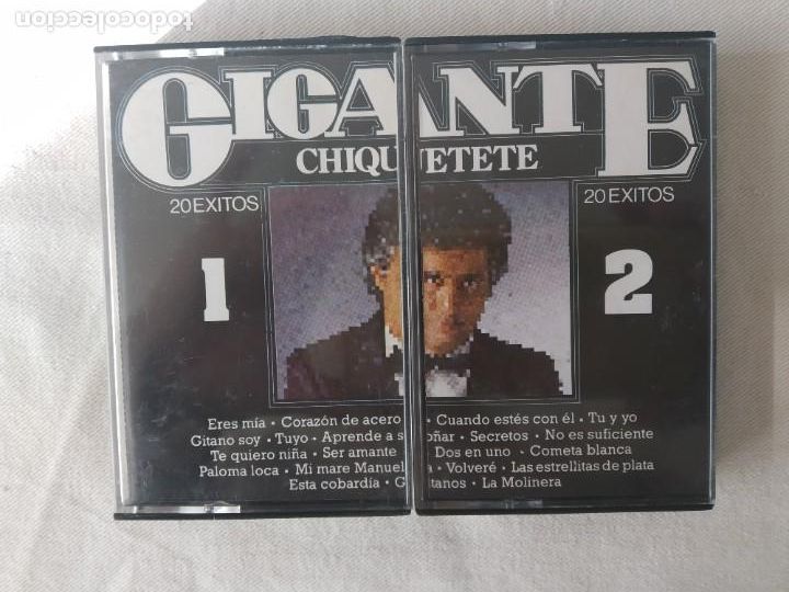 Casetes antiguos: CHIQUETETE - GIGANTE 20 &Eacute;XITOS - Foto 1