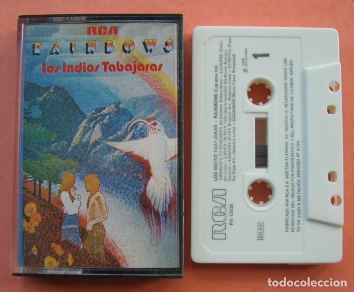 Casetes antiguos: LOS INDIOS TABAJARAS: RAINBOWS 1980 RCA - Foto 1