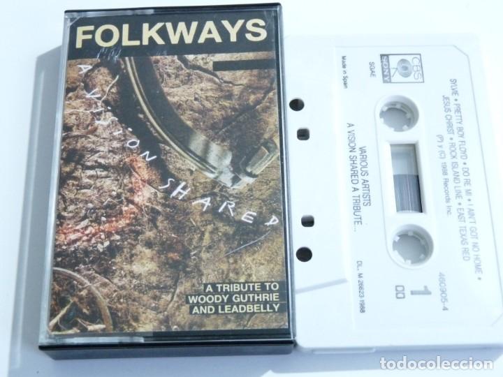 Cassettes Anciennes: CASETE, CASSETTE FOLKWAYS A VISION SHARED REF: 23-44