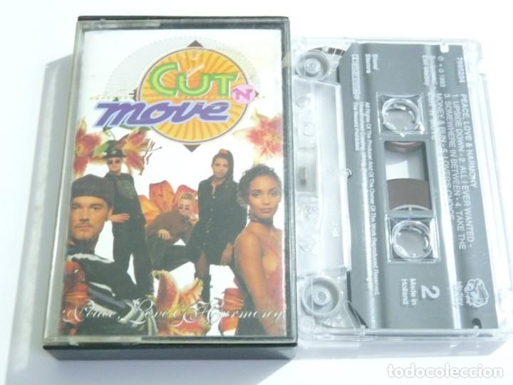 Casetes antiguos: CASETE, CASSETTE CUT MOVE PEACE LOVE & HARMONY REF: 23-49
