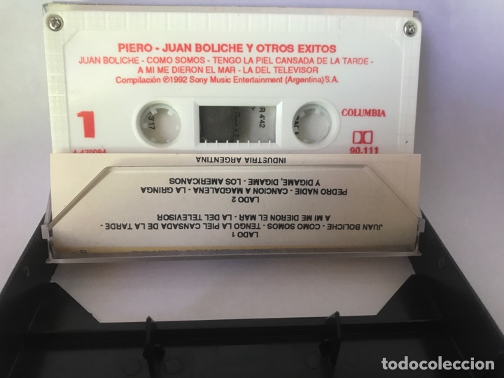 Casetes antiguos: Piero - Juan boliche y Otros &eacute;xitos - Foto 3