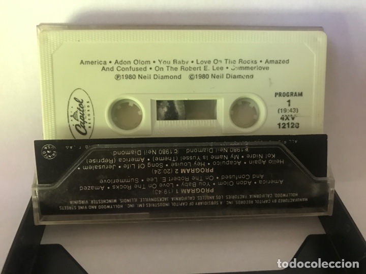 Casetes antiguos: Neil Diamond - Jazz singer USA - Foto 2