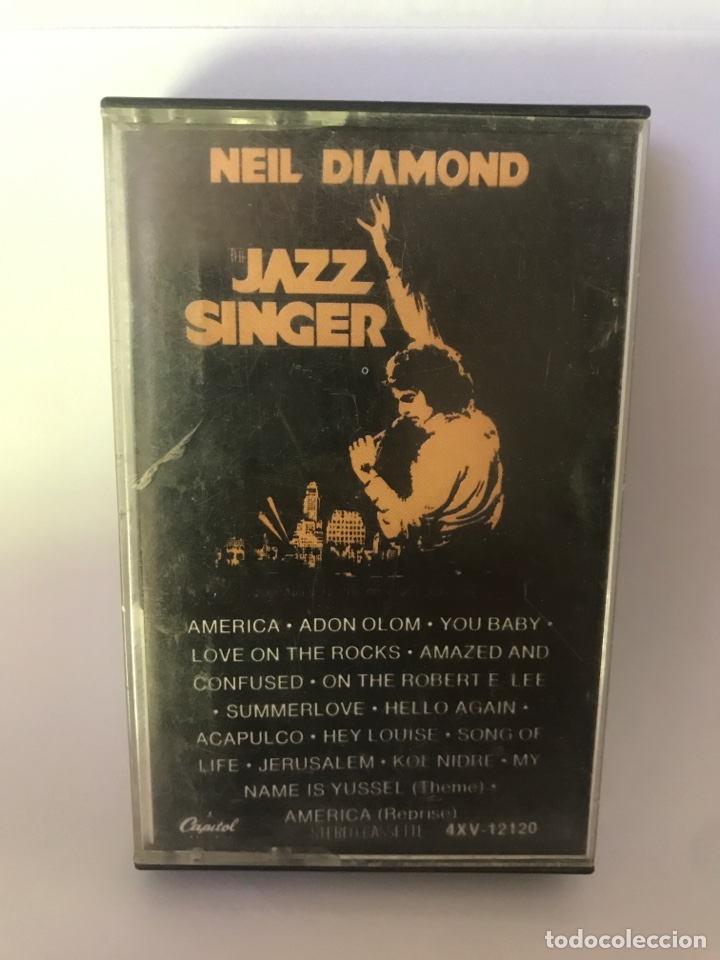 Casetes antiguos: Neil Diamond - Jazz singer USA - Foto 1