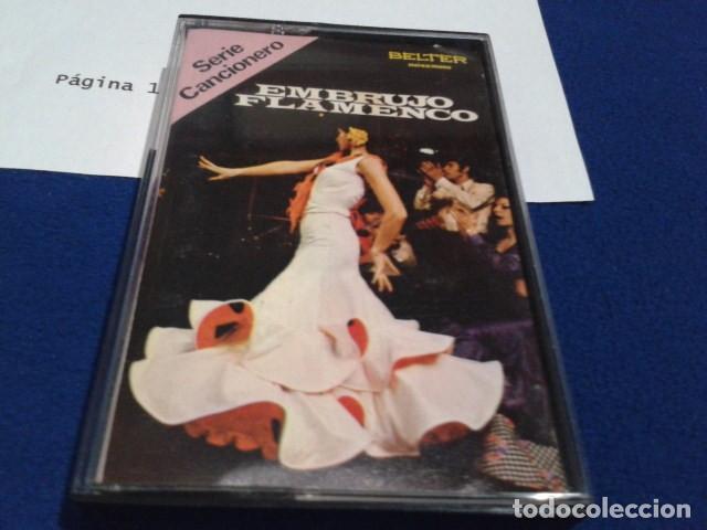 Cassetes antigas: CASETE CASSETTE ( EMBRUJO FLAMENCO - SERIE CANCIONERO ) 1974 BELTER