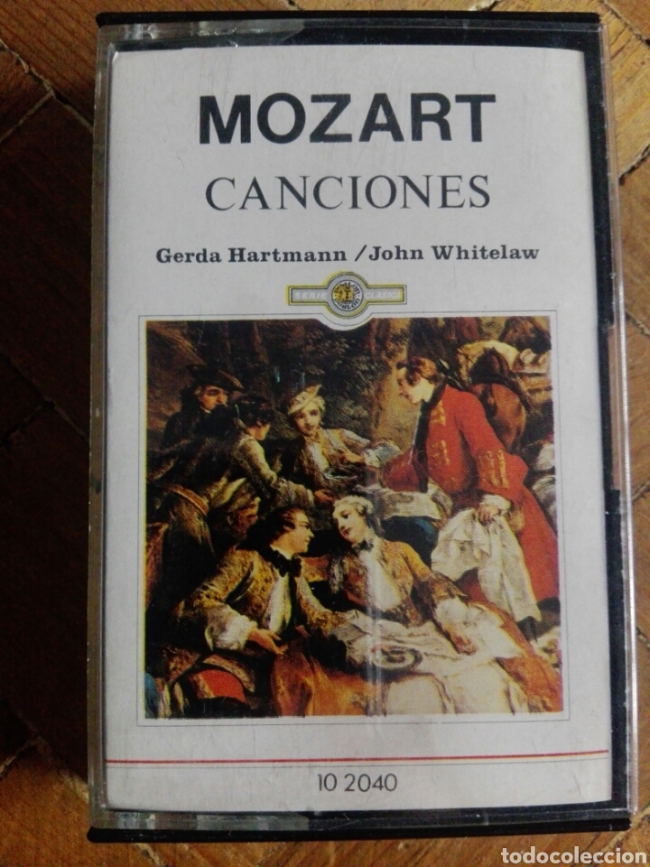Casetes antiguos: Cinta/Caset Mozart Canciones - Foto 1