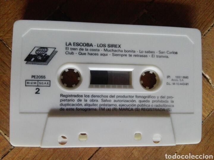 Casetes antiguos: Cinta/Caset Los Sirex La Escoba - Foto 4