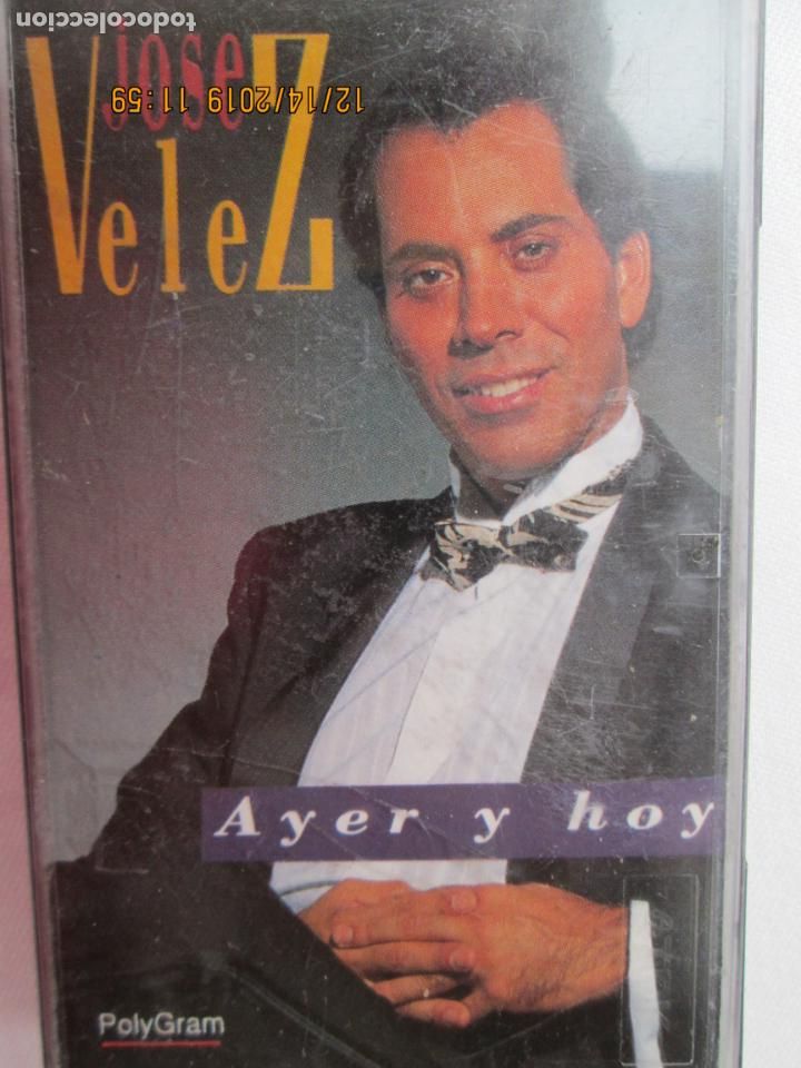 Casetes antiguos: JOSE VELEZ , AYER Y HOY 1994 - Foto 1