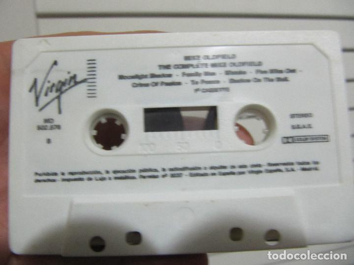 Casetes antiguos: MIKE OLDFIELD THE COMPLETE 2 CASETTES - Foto 4