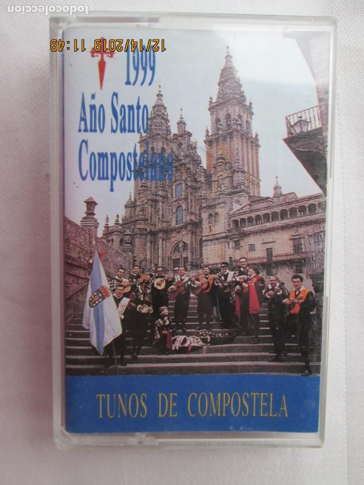 Cassetes antigas: TUNOS DE COMPOSTELA , 1999 A&Ntilde;O SANTO COMPOSTELANO