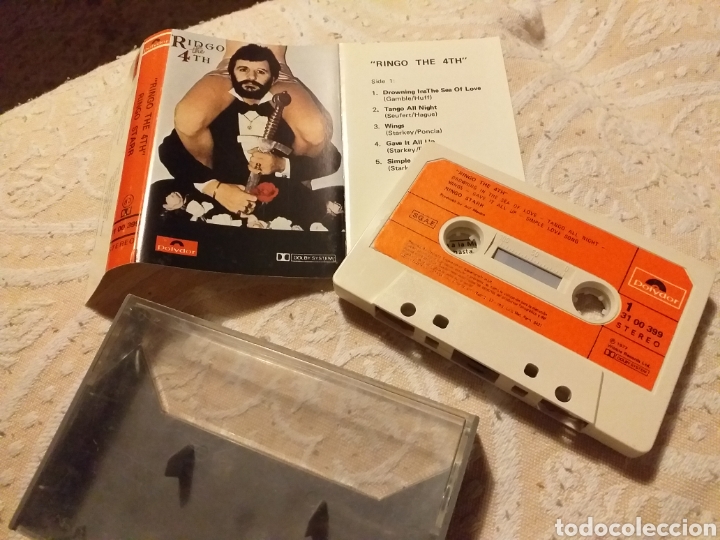 Casetes antiguos: RINGO THE 4TH . RINGO STARR POLYDOR 1977 - Foto 1