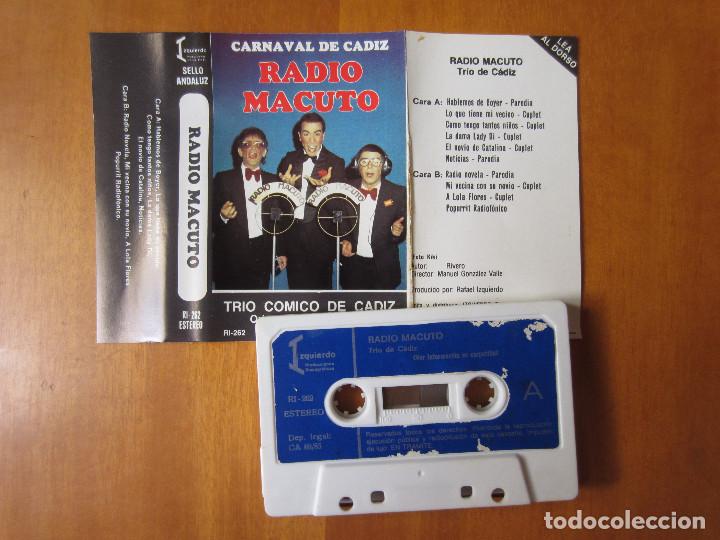 Casetes antiguos: Radio Macuto (Rivero) (Carnaval de Cadiz 1985) - Foto 1
