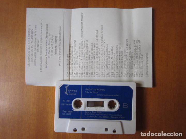 Casetes antiguos: Radio Macuto (Rivero) (Carnaval de Cadiz 1985) - Foto 2
