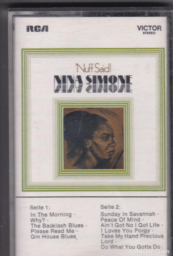 Casetes antiguos: Nina Simone - Nuff Said! - Cassette - Foto 1