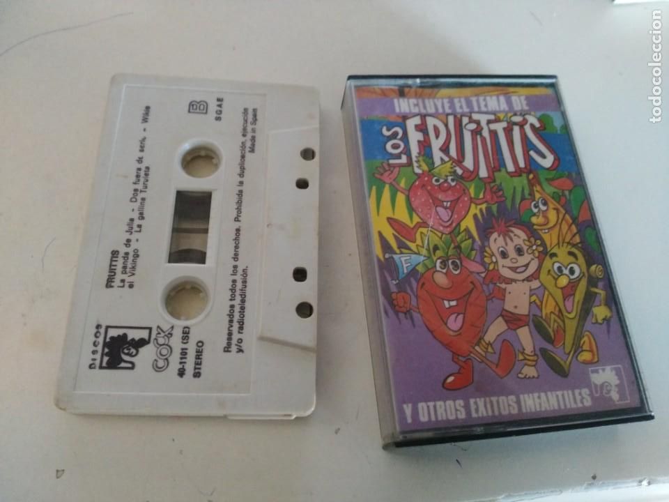 Casetes antiguos: los fruittis - Foto 1