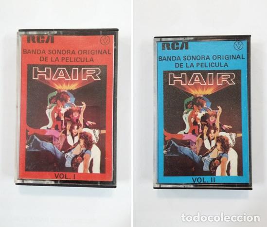 Casetes antiguos: Banda Sonora de la Pelicula HAIR. DOBLE CASETE. TDKCST9