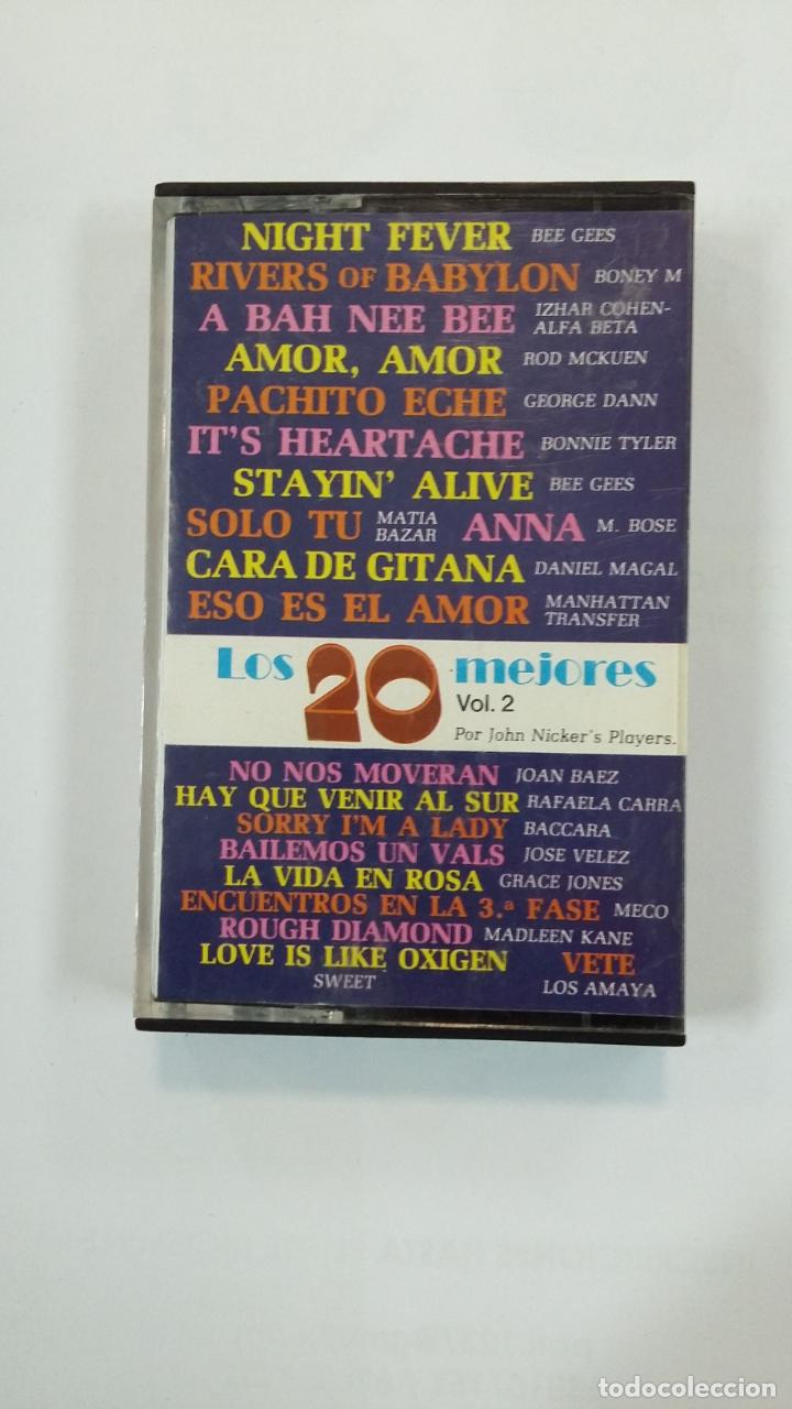 Casetes antiguos: LOS 20 MEJORES VOL. VOLUMEN 2. JOHN NICKER'S PLAYERS. CASETE. TDKCST9