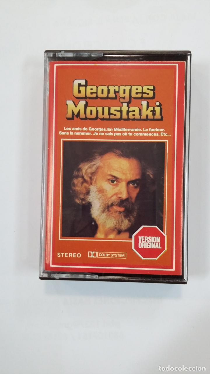 Casetes antiguos: GEORGES MOUSTAKI. VERSION ORIGINAL. CASETE. TDKCST9 - Foto 1