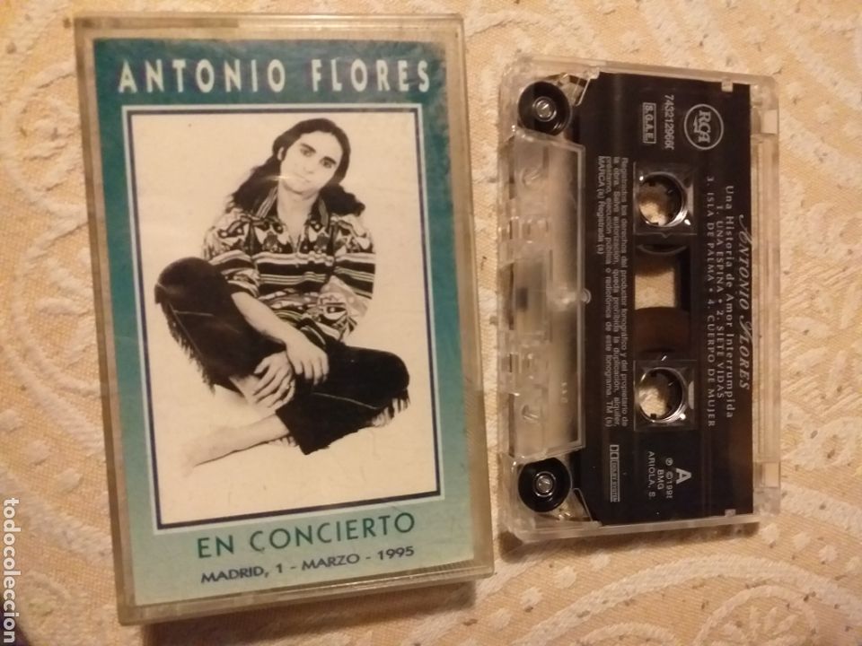 Casetes antiguos: ANTONIO FLORES EN CONCIERTO - Foto 1