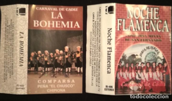 Casetes antiguos: Portadas originales carnaval C&aacute;diz
