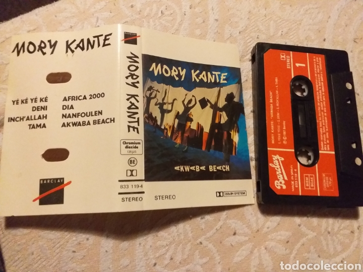 Casetes antiguos: MORY KANTE AKWABA BEACH - Foto 1
