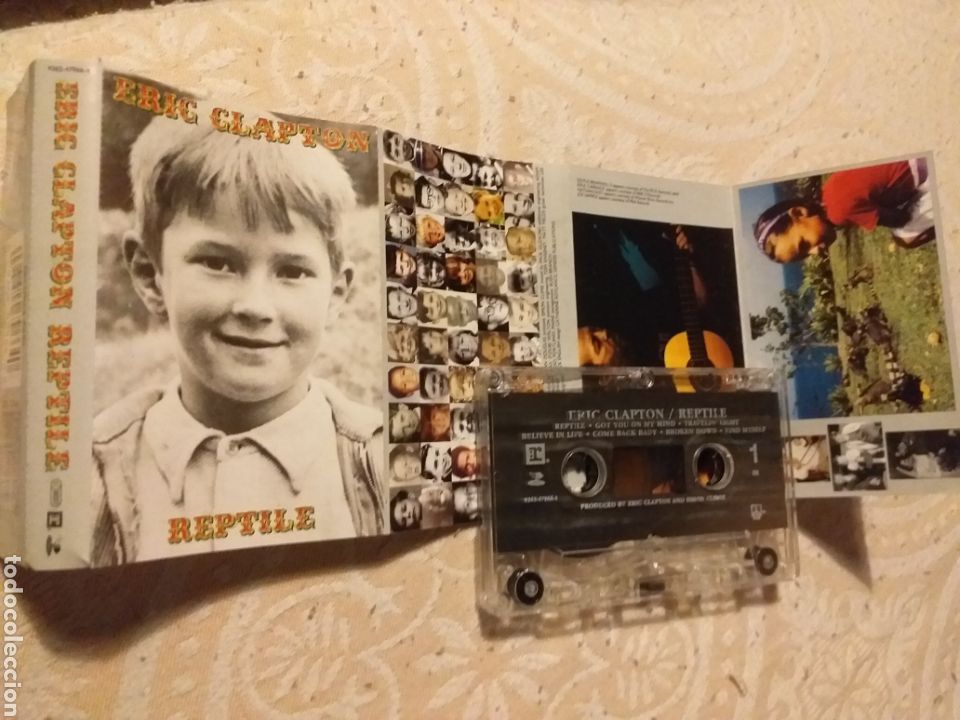 Casetes antiguos: ERIC CLAPTON REPTILE - Foto 1