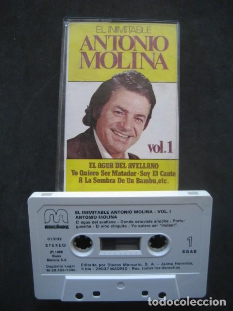 Casetes antiguos: ANTONIO MOLINA. MUSIVOZ 1986 - Foto 3