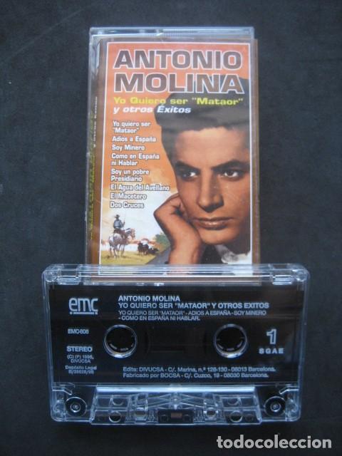 Casetes antiguos: ANTONIO MOLINA. EMC 1996 - Foto 5