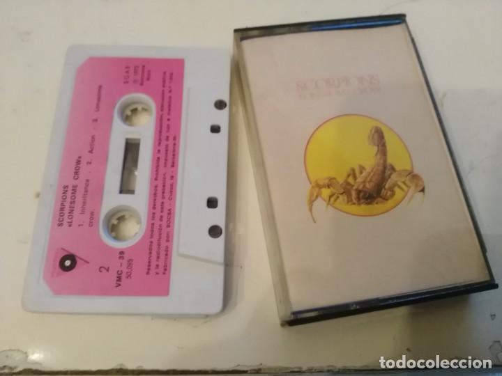 Casetes antiguos: SCORPIONS LONESOME CROW CASSETTE - Foto 1