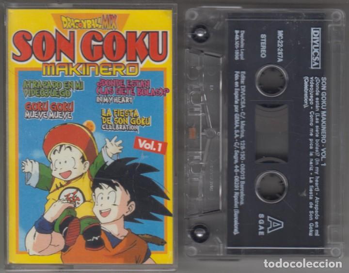 son goku makinero cassette dragon ball mix vol. - Buy Cassette tapes on  todocoleccion