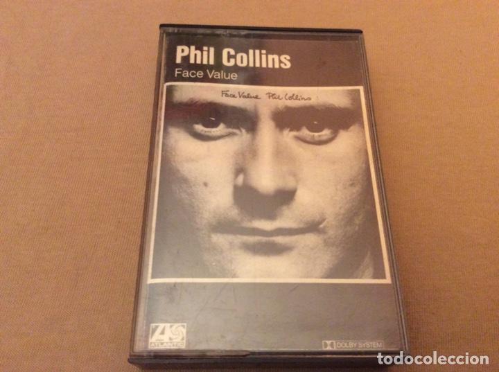 Casetes antiguos: PHIL COLLINS- FACE VALUE. - Foto 1