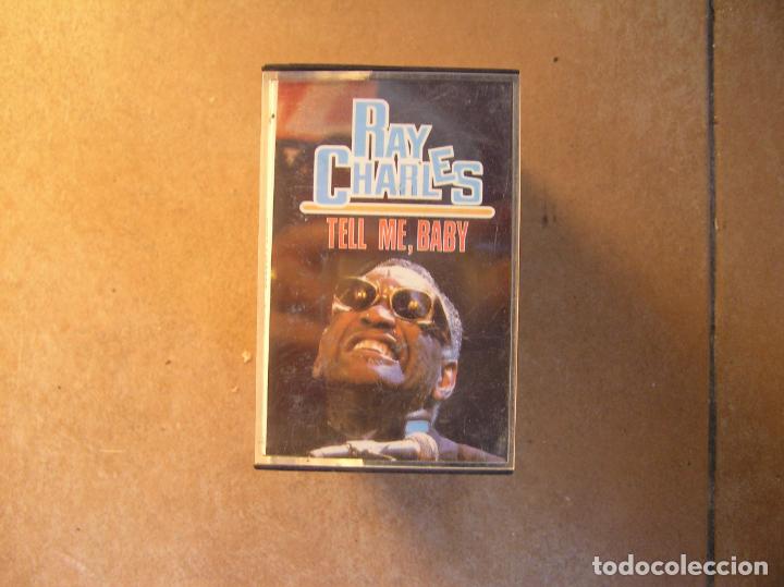Casetes antiguos: RAY CHARLES - TELL ME BABY - EXIT - CASSETTE - PR - Foto 1