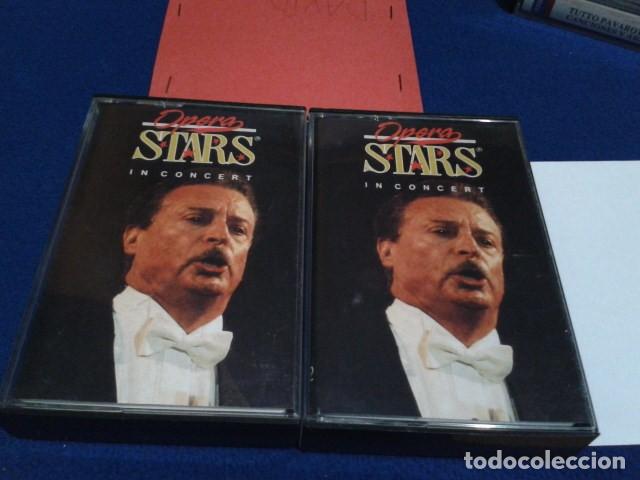 Casetes antiguos: CASETE CASSETTE DOBLE CINTA ( OPERA  STARS IN CONCERT - VOL 1 Y 2 )1990 RNE