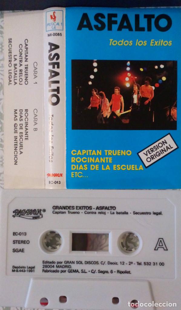 Casetes antiguos: ASFALTO -TODOS LOS EXITOS- CASSETTE - Foto 1