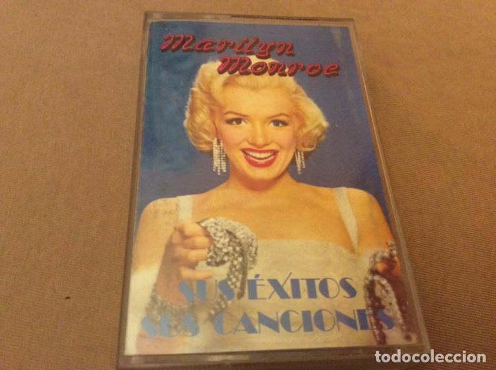 Casetes antiguos: Marilyn Monroe. Sus &eacute;xitos, sus canciones. 1992 Perfil. - Foto 1
