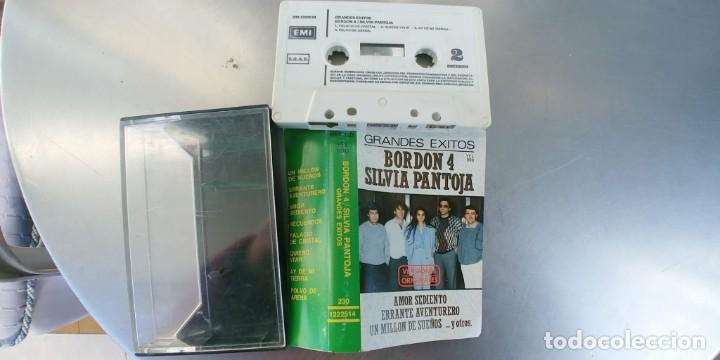 Casetes antiguos: BORDON 4 Y SIVIA PANTOJA -CASSETTE GRANDES EXITOS - Foto 1