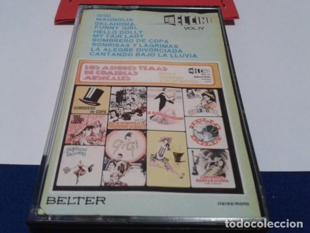 Old Cassettes: CASETE CINTA CASSETTE( LOS MEJORES TEMAS DE COMEDIAS MUSICALES VOL 4 ) 1975 BELTER