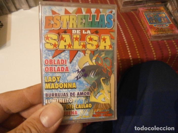 Alte Kassetten: ESTRELLAS DE LA SALSA&iexcl;&iexcl;&iexcl;&iexcl;casete nuevo precintado&iexcl;&iexcl;