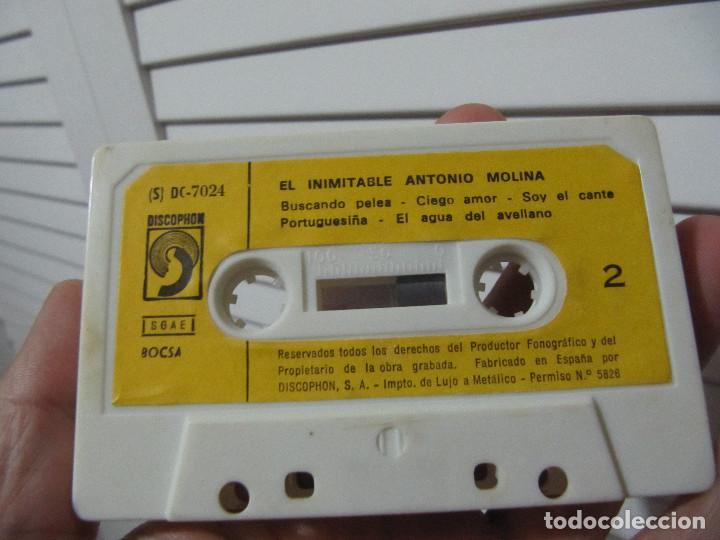 Casetes antiguos: ANTONIO MOLINA - EL INIMITABLE - Foto 3