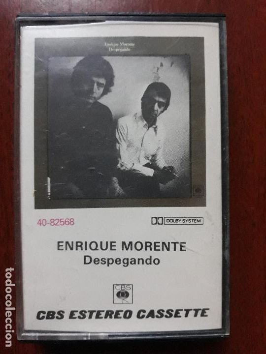 Casetes antiguos: Enrique Morente- Despegando- casete hispavox original 1978