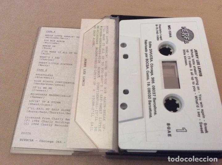 Casetes antiguos: JERRY LEE LEWIS. THE KILLER. - Foto 2