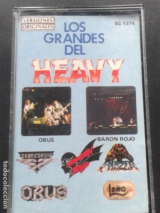 Casetes antiguos: LOS GRANDES DEL HEAVY, VERSIONES ORIGINALES - Foto 1