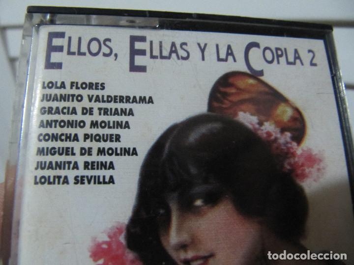 Casetes antiguos: ELLOS,ELLAS Y LA COPLA 2-RARO - Foto 2