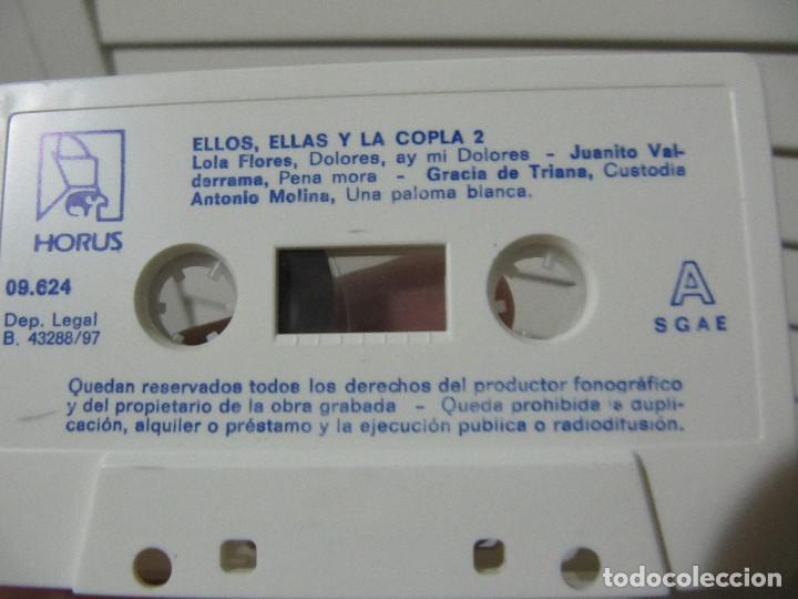 Casetes antiguos: ELLOS,ELLAS Y LA COPLA 2-RARO - Foto 3