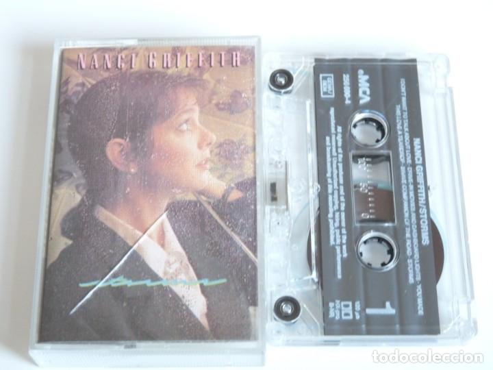 Casetes antiguos: CASETE, CASSETTE NANCI GRIFFITH STORMS REF: 24-20 - Foto 1