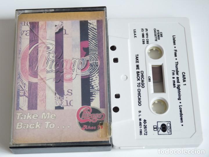 Casetes antiguos: CASETE, CASSETTE CHICAGO TAKE ME BACK TO REF: 25-14
