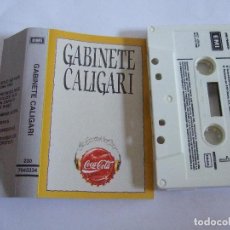 Cassettes Anciennes: CINTA CASETE - GABINETE CALIGARI - COCA COLA - 1990 - 6 TEMAS. Lote 191973147