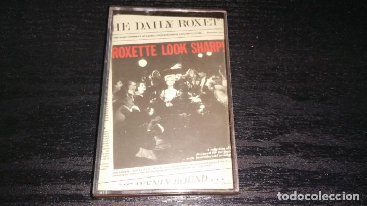 Casetes antiguos: ROXETTE LOOK SHARP a&ntilde;o 1989 Spain Casete - Foto 1