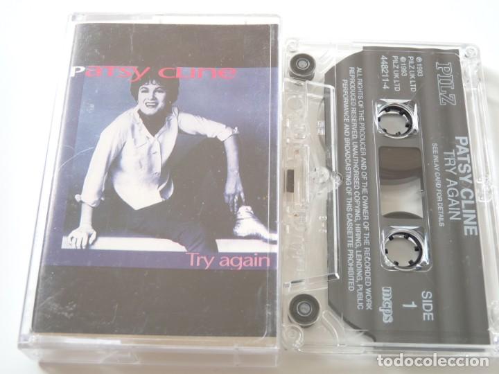 Casetes antiguos: CASETE, CASSETTE PATSY CLINE TRY AGAIN REF: 26-47 - Foto 1